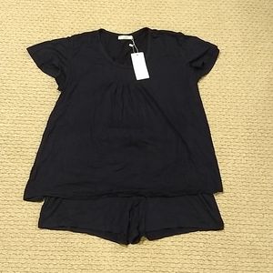 Ekouaer Pajama Shorts Set